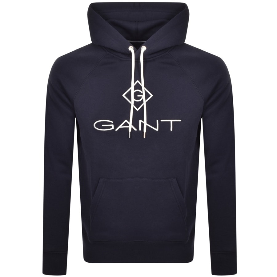 Alternative Image for ProductGant Lock Up Hoodie Navy1